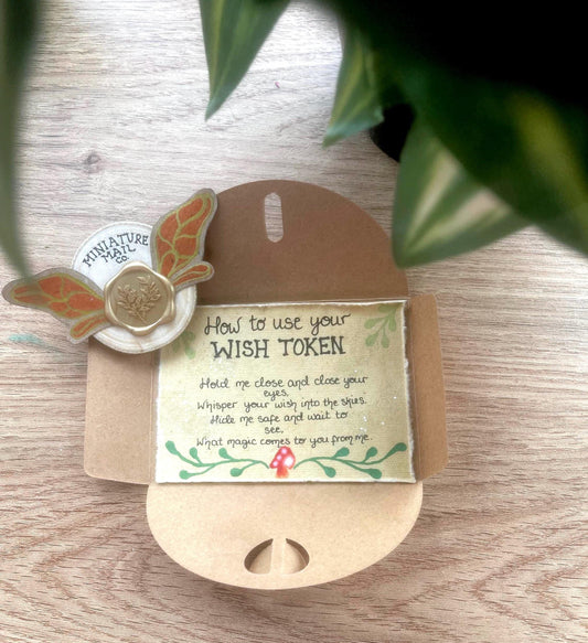 Handmade Fairy Wish Token: Magical Gift